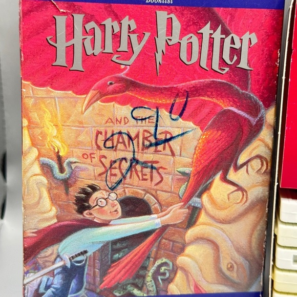 📚 Harry Potter Chamber of Secrets Jim Dale Audiobook 6 Cassette Tapes w/ Box - Picture 8 of 16